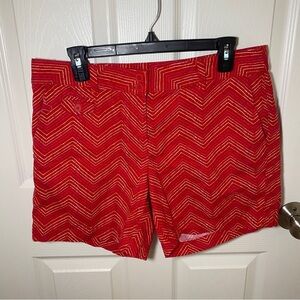 LOFT pink and orange shorts